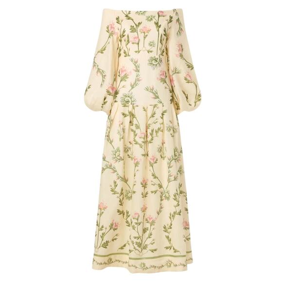 Agua by Agua Bendita Senlis Oasis Dress in Multi, Size M - Picture 1 of 9